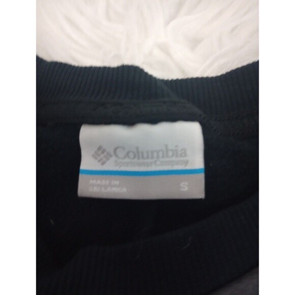Columbia Womens Sweatshirt Multi Color Block Fleece  Cabincore Cozy Sz S - Picture 6 of 8